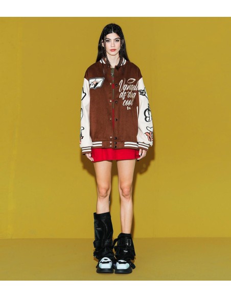 Mod Wave Movement - Chaqueta Varsity Vanguard's Dog Capsule