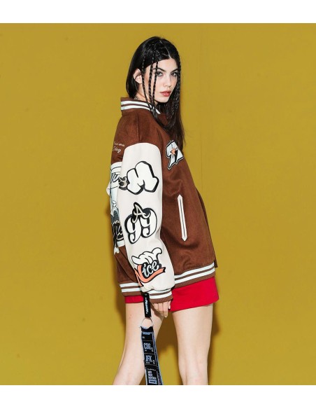 Mod Wave Movement - Chaqueta Varsity Vanguard's Dog Capsule