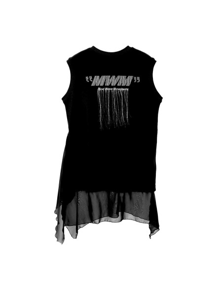 Mod Wave Movement - Vestido Black Capsule