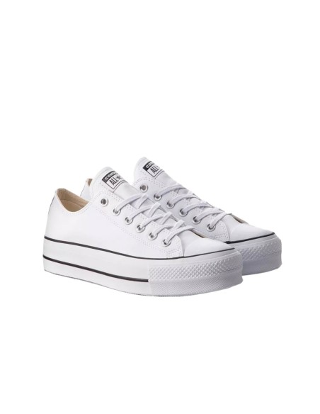 Converse - Zapatillas Chuck Taylor All Star Lift OX Leather