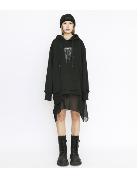 Mod Wave Movement - Vestido Black Capsule