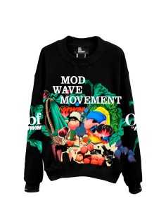 Mod Wave Movement - Sudadera Black Capsule