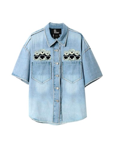 Mod Wave Movement - Camisa Vaquera Teddy Capsule