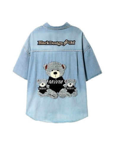 Mod Wave Movement - Camisa Vaquera Teddy Capsule