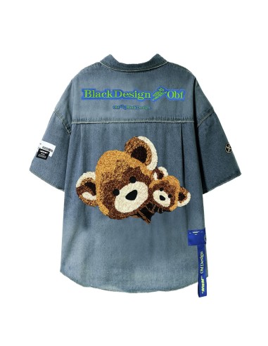 Mod Wave Movement - Camisa Vaquera Teddy Capsule