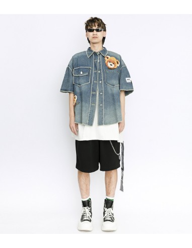 Mod Wave Movement - Camisa Vaquera Teddy Capsule