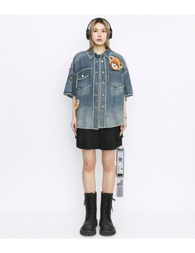 Mod Wave Movement - Camisa Vaquera Teddy Capsule