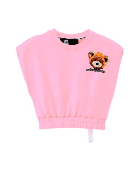 Mod Wave Movement - Top Sin Mangas Teddy Capsule