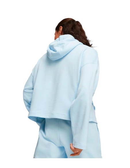 Puma - Moda Baño Dare To Hoodie Tr,Icy Blu