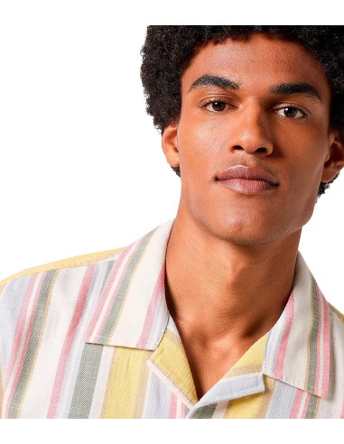 Wrangler - Camisetas Ss Resort Shirt Multi Str