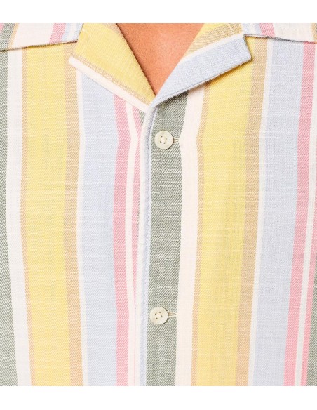 Wrangler - Camisetas Ss Resort Shirt Multi Str