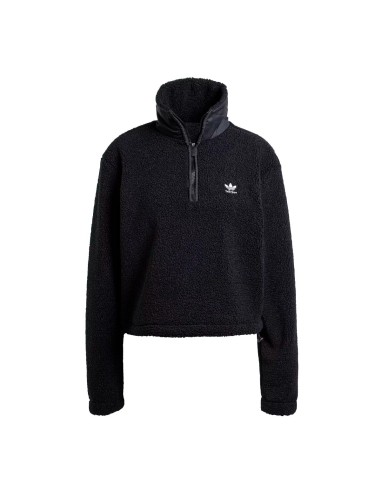 Adidas - Abrigos Y Chaquetas Teddy Hzip Black