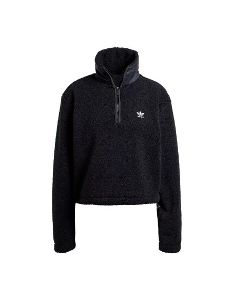 Adidas - Abrigos Y Chaquetas Teddy Hzip Black