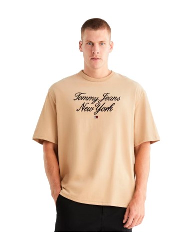 Tommy Jeans - Camiseta Luxe Serif NY
