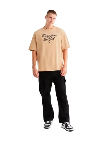 Tommy Jeans - Camiseta Luxe Serif NY