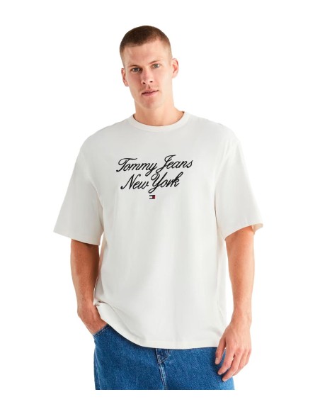 Tommy Jeans - Camiseta Luxe Serif NY