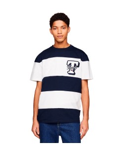 Tommy Jeans - Camiseta Letterman