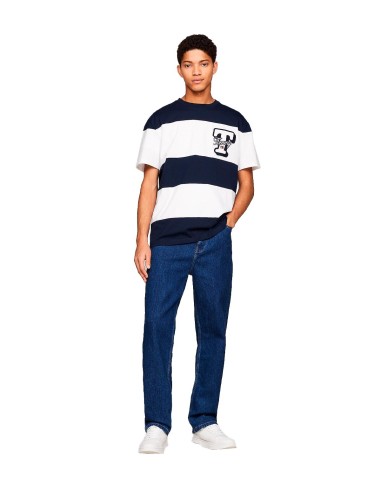 Tommy Jeans - Camiseta Letterman