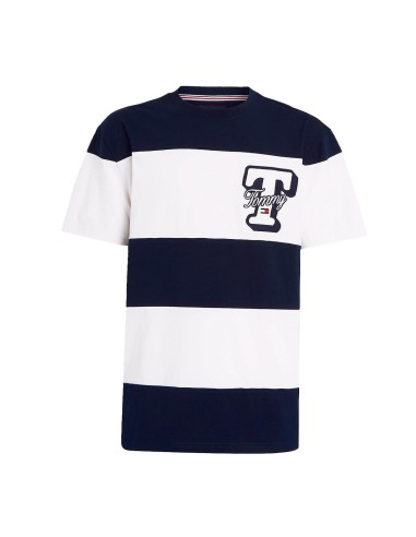 Tommy Jeans - Camiseta Letterman