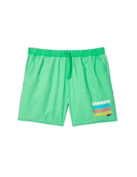 Lacoste - Bañador Con Multilogo