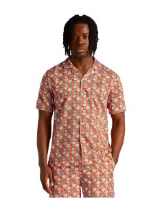 Lyle & Scott - Camisas Floral Print Resort Shirt