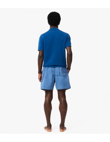 Lacoste - Bañador con Efecto Lavado