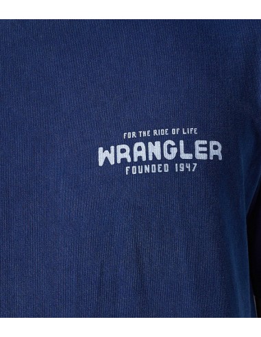 Wrangler - Camisetas Graphic Tee Navy