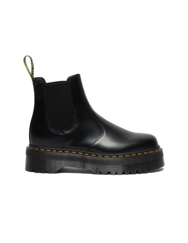 Dr. Martens - Botas Chelsea con Plataforma Quad Smooth