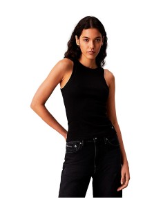 Calvin Klein - Camisetas Woven Label Tank Top