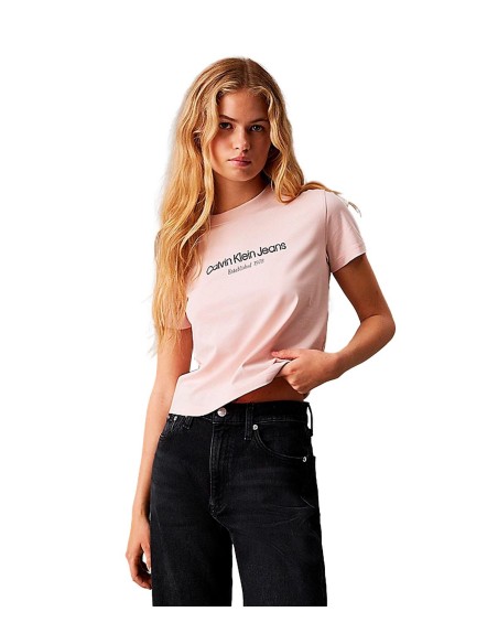 Calvin Klein - Camisetas Institutional Graphic Bab