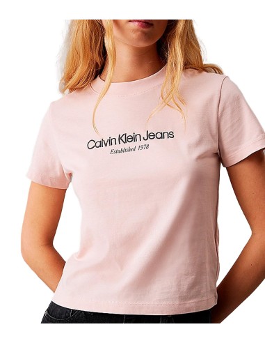Calvin Klein - Camisetas Institutional Graphic Bab