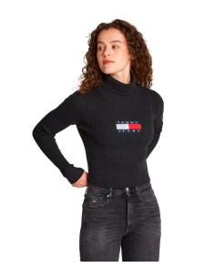 Tommy Jeans - Jersey Melange Dolcevita