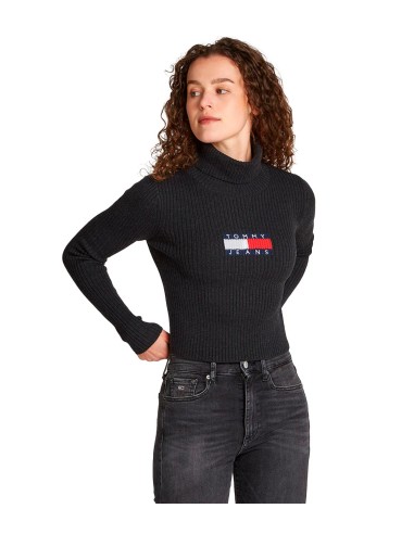 Tommy Jeans - Jersey Melange Dolcevita