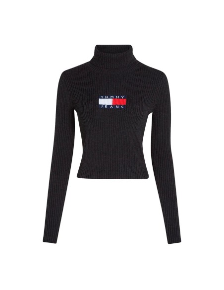 Tommy Jeans - Jersey Melange Dolcevita
