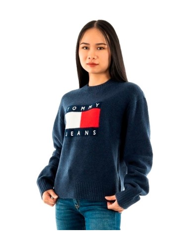 Tommy Jeans - Sudadera Melange Flag