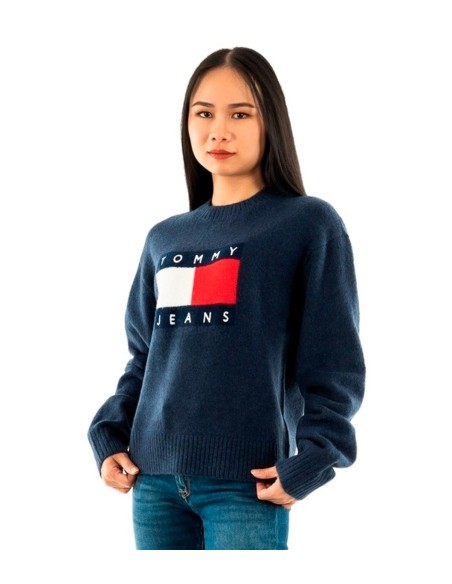 Tommy Jeans - Sudadera Melange Flag