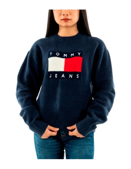 Tommy Jeans - Sudadera Melange Flag