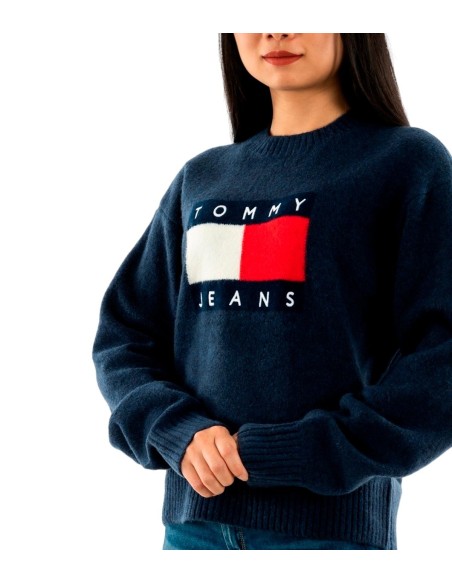 Tommy Jeans - Sudadera Melange Flag