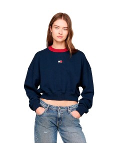 Tommy Jeans - Sudadera Relaxed Crop