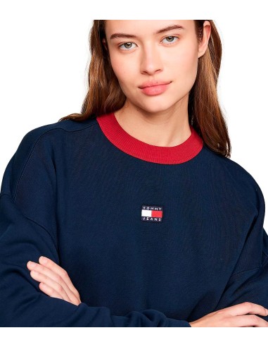 Tommy Jeans - Sudadera Relaxed Crop