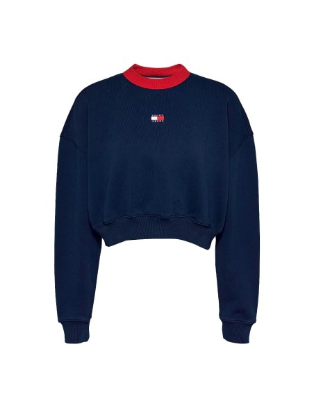 Tommy Jeans - Sudadera Relaxed Crop