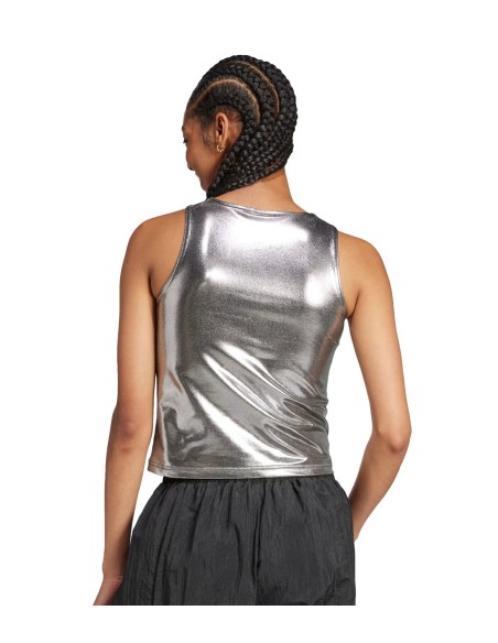 Adidas - Camisetas Tank Siver