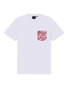 Lyle & Scott - Camisetas Floral Print Pocket T-Shi