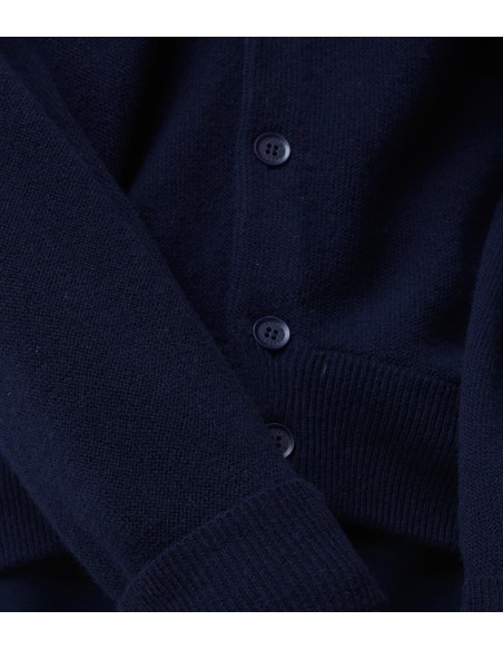 Lacoste - Cárdigan de Lana de Corte Holgado