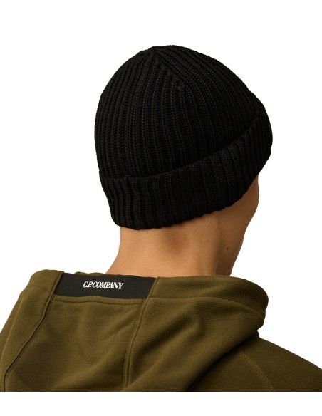 C.P. Company - Gorro Goggles de Lana Merino Extrafina