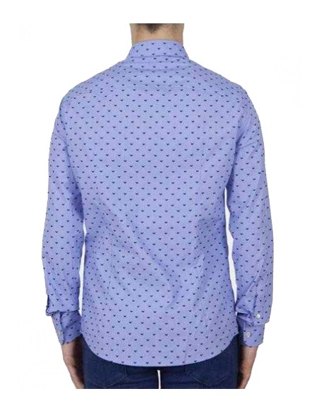 Camisas 10-Ready To Wear Azul Hombre