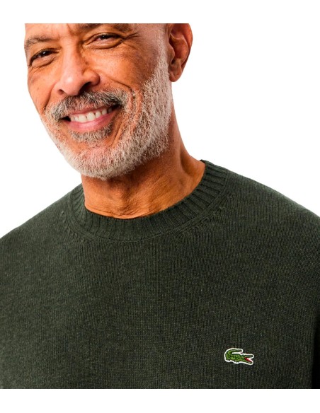 Lacoste - Jersey Con Cuello Redondo y Logo