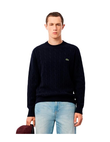 Lacoste - Jersey De Cuello Redondo y Logo