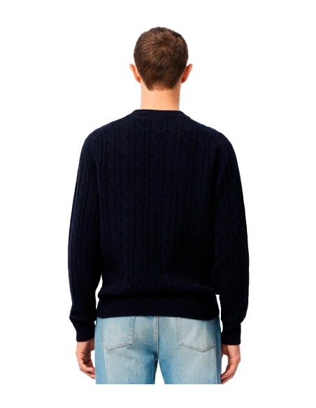 Lacoste - Jersey De Cuello Redondo y Logo