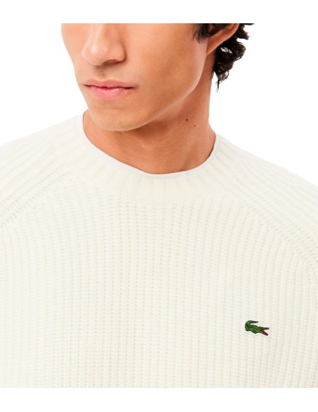 Lacoste - Jersey De Cuello Redondo y Logo